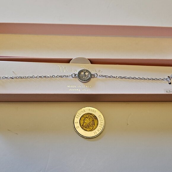 Mia Fiore Italy Sterling Silver -Tree Of Life - Bracelet New Boxed - Picture 3 of 12